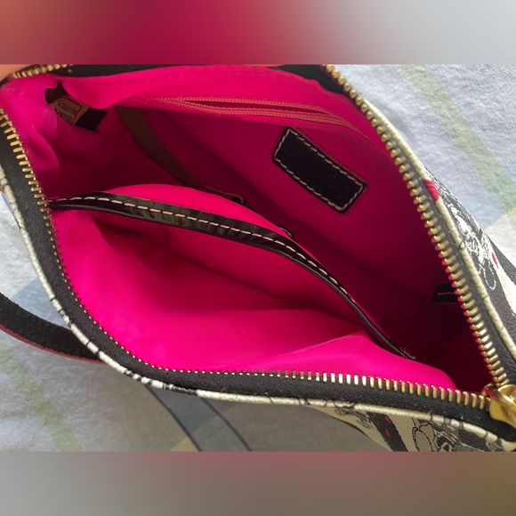 Dooney & Bourke Disney Sweetheart Purse - Minnie & Mickey print - Picture 11 of 13